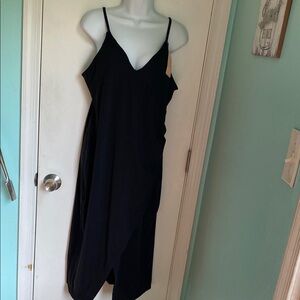 Popilush shape wear spaghetti strap Midi dress NWT